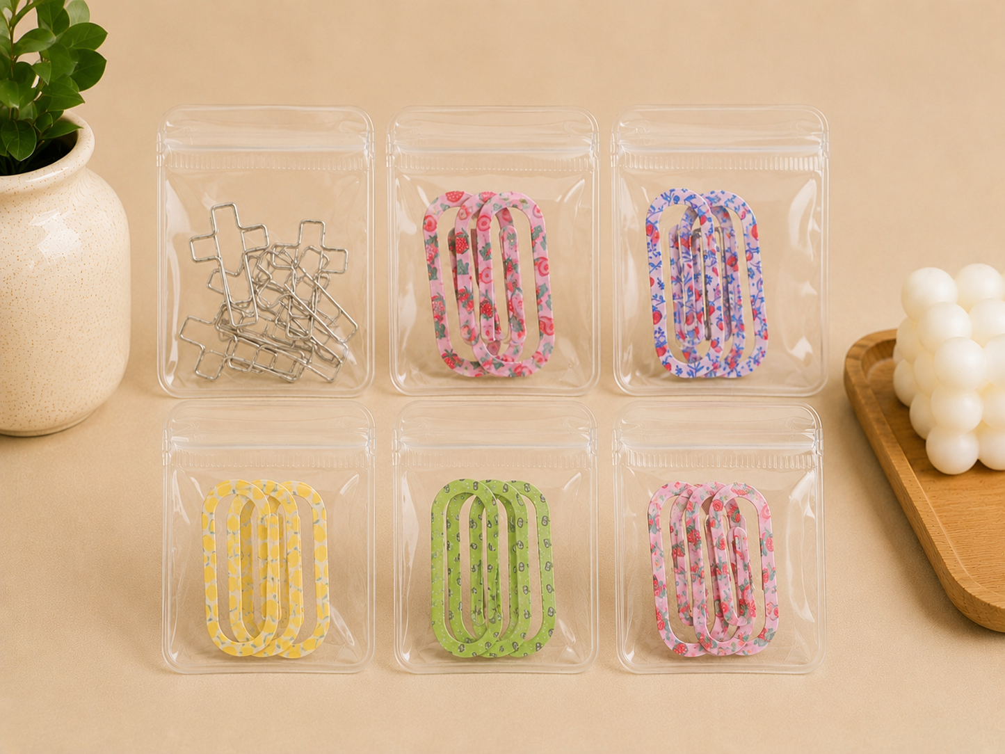 Plastic & Metal Bookmarks Sets