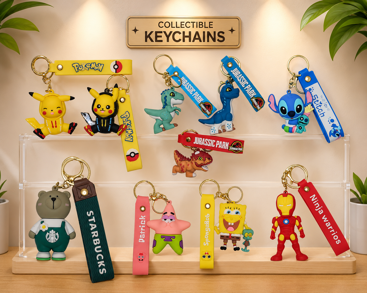 Character Keyrings