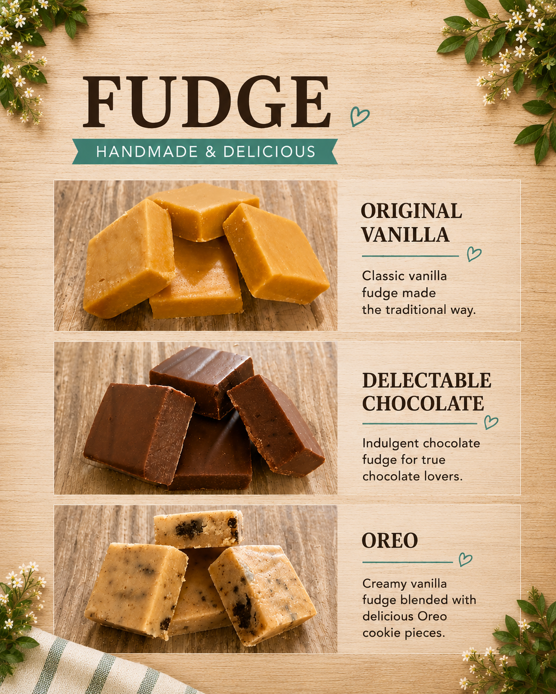 Gourmet Fudge