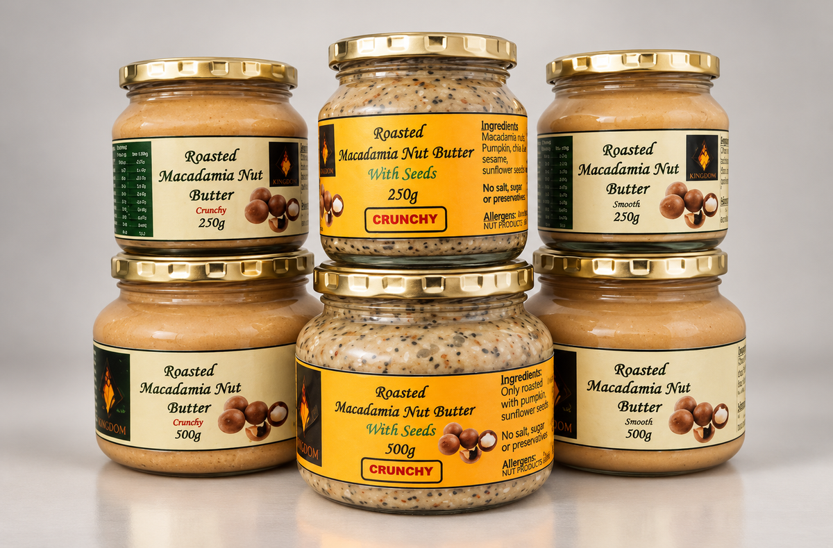Roasted Macadamia Butter (3 variations)