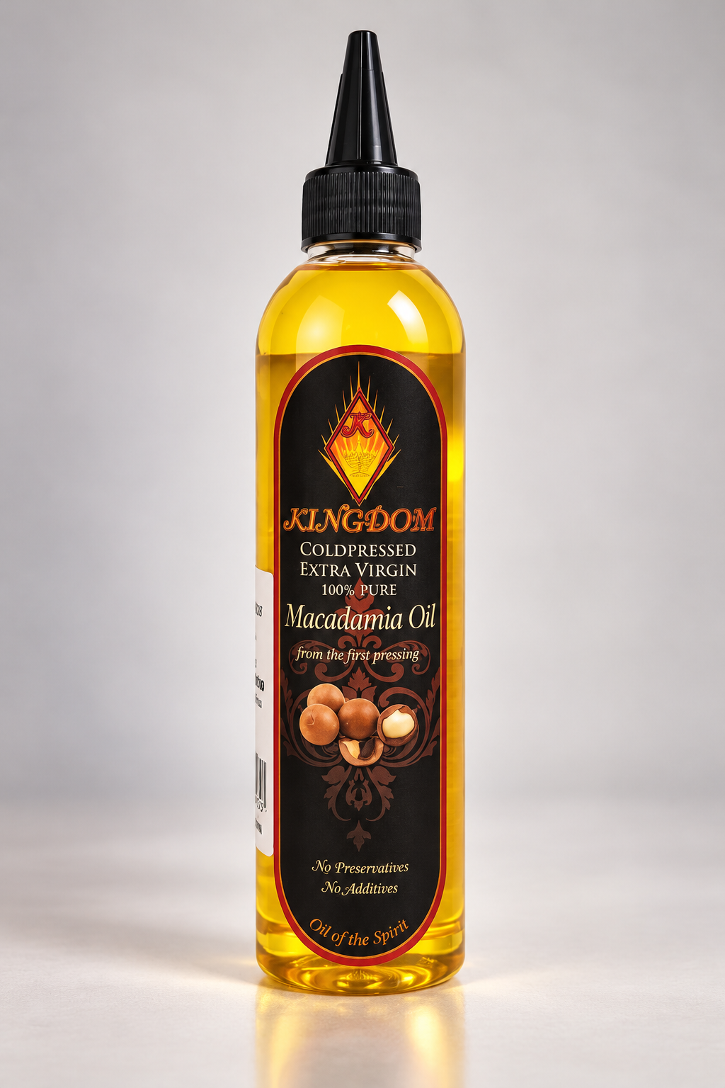 Cold-Pressed Macadamia Nut Oil