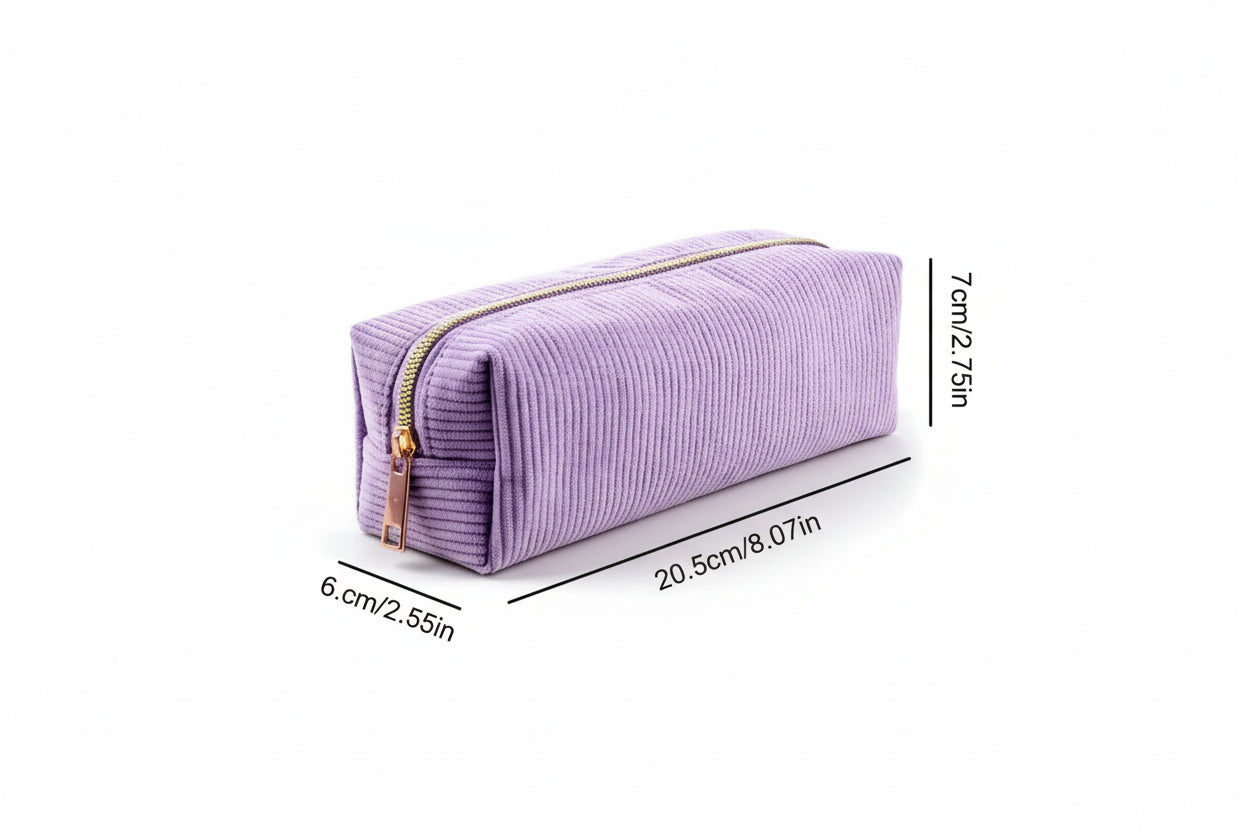 Corduroy Pencil Case
