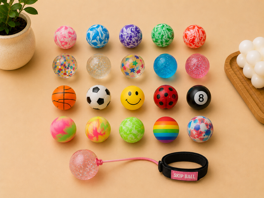 Variety Of Bouncy Balls