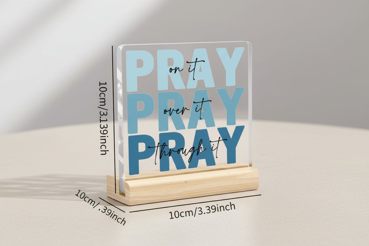 Christian Acrylic Plaque