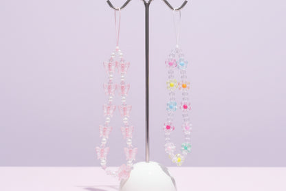 Beaded Phone Keychains