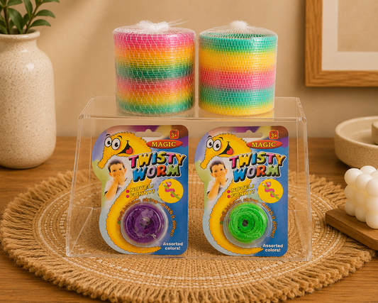Large Slinkies / Twisty Toys and More