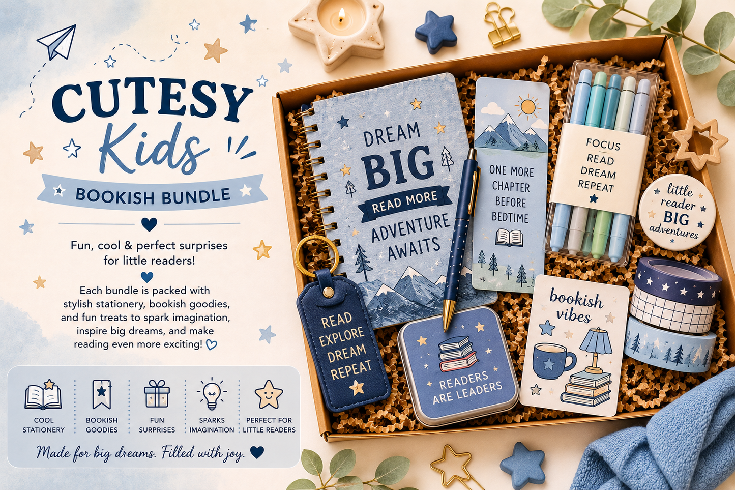 Cutesy Kids Bookish Bundle 📚🧸✨