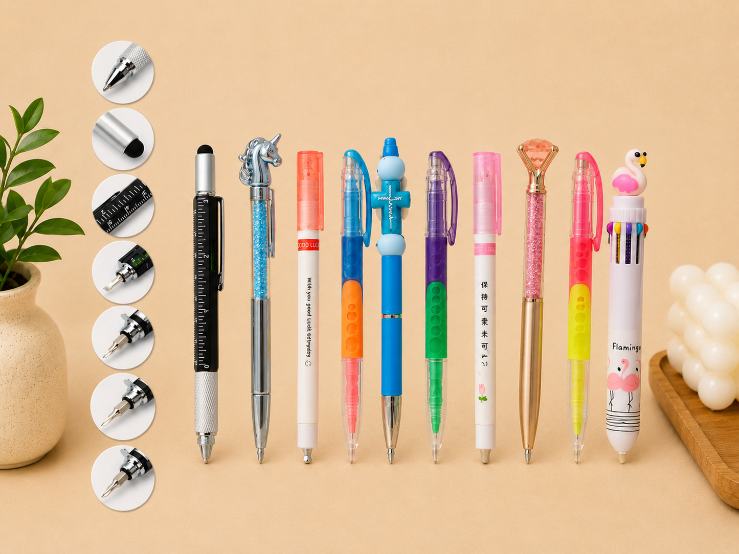 Unique & Multi Use Pens