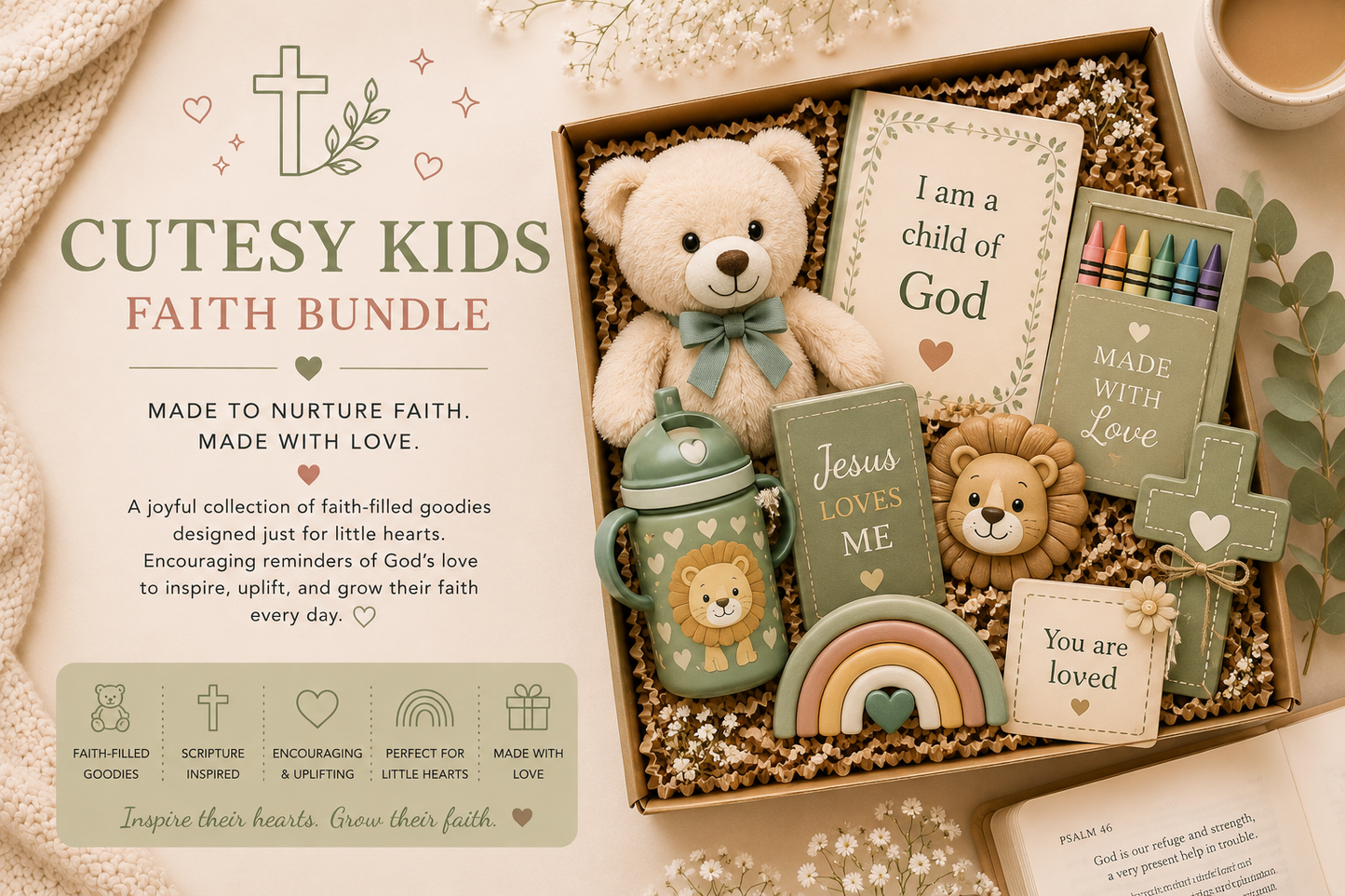 Faith Inspired Bookish Bundles 📚✨💛